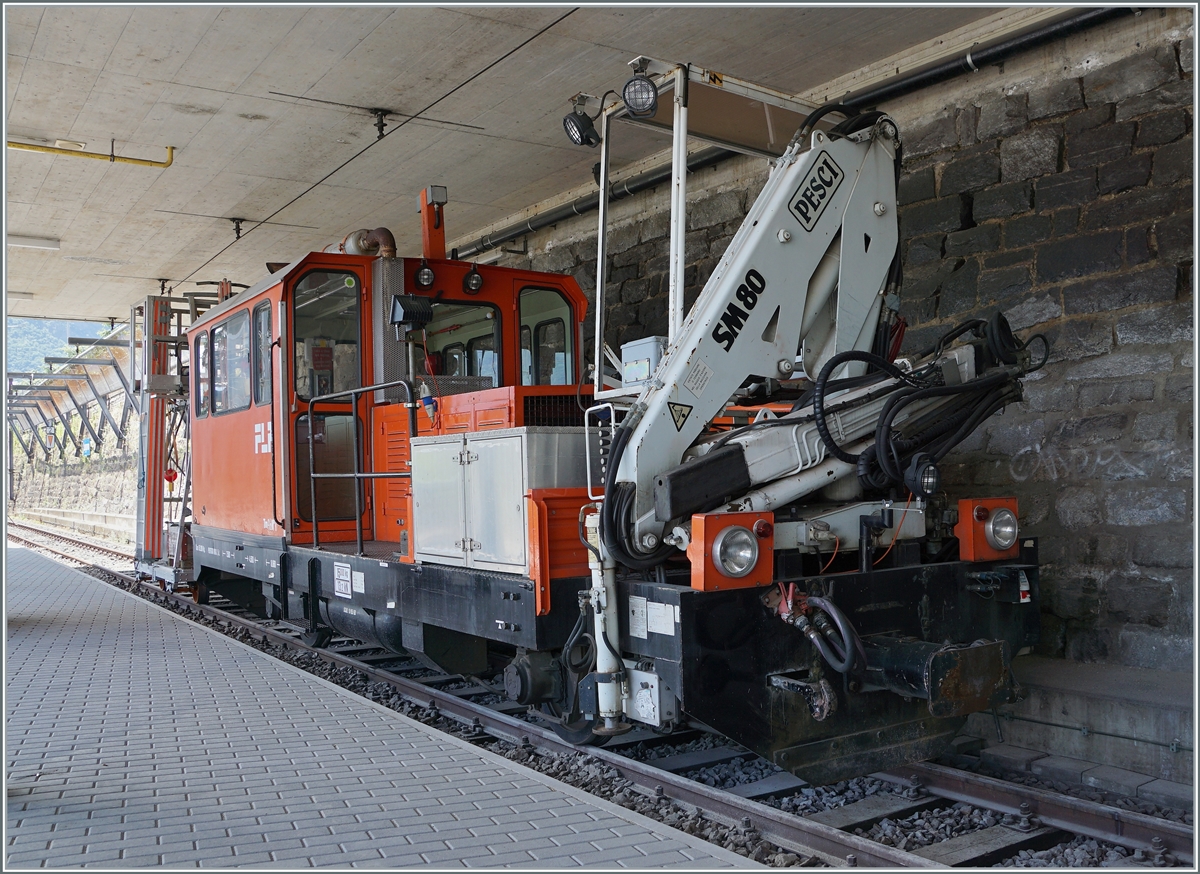 Der FLP Tm 2/2 N° 1 in Lugano FLP. 

23. Juni 2021