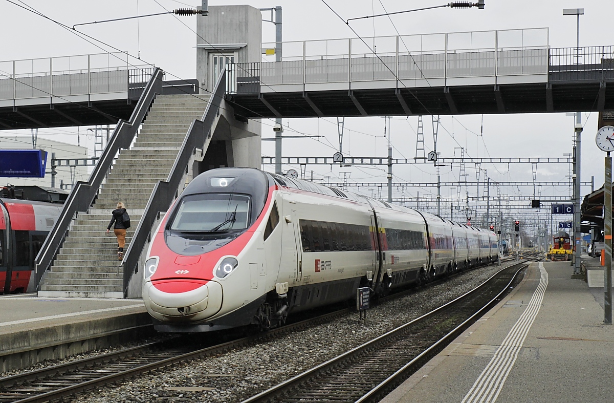 S26-BB-und-IGS-Minitreffen am 27.02.2023: Ein RABe 503 trifft in St. Margarethen ein 