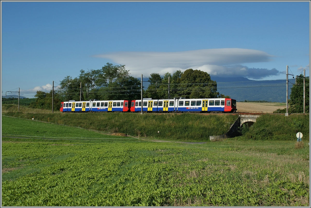 Zwei Bem 550 bei Satigny. 
31. Aug. 2010