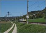 Bei Kilometer 375.4 verbleiben dem DB 612 Dieseltriebzug auf der Fahrt nach Basel Bad.