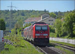 Ade Dieselloch.

245 006 in Tiengen. April 2026.