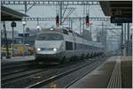 Ein TGV Lyria auf dem Weg von Bern nach Paris (via Pontarlier) bei der Durchfahrt in Ins bei einem Wetter, welches sich etwas unvorteilhaft auf die Bildqualität auswirkt. 

7. Dez. 2009