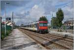 Der SBB NPZ angekommen als RE 18122 (an 8:53) bleibt bis zur Rückfahrt als RE 18123 (ab 10:53) in Frasne auf dem Gleis A abgestellt stehen.