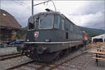 Grosses BoBo-Treffen in Balsthal - die Teilnehmerinnen:    Die Re 4/4 II 11335 ist die wiederergr�nte Re 4/4 II von SBB Cargo.