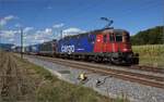 Re 620 033 'Muri' und die grüne Re 420 335 auf dem Weg Richtung Burgdorf.