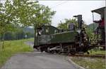 Ein besonderer Oldtimer ist die mittlerweile 127-jährige G 3/3 5 der Lausanne-Echallens-Bercher-Bahn.