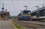Die beiden MOB Gem 2/2 2502 und 2503 in Blonay.