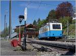 Der Rochers de Naye Bhe 2/4 203 in Glion.