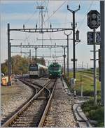 In Bussy-Chardonney endet der Regionalverkehr, wer weiter will, muss in den Bus umsteigen.