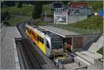 Der neue Be 4/6 101  Mönch  hat auf seiner Fahrt von Mürren nach der Grütschalp en Bahnhof von Winteregg erreicht. 

8. August. 2024
