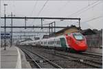 Der SBB RABe 501 004 (UIC 93 85 0501 004-2 CH-SBB) auf seiner künftigen Einsatzstrecke in Riviera-Bironico, wobei bis zum fahrplanmässigen Einsatz dieses Zuges der Monte-Ceneri Basistunnel