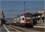 Der SBB RABe 511 036 wartet in Renes VD auf die Weiterfahrt nach Annemasse.