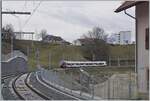Der TPF RABe 527 194 erreicht als RE 3816 von Bern sein Ziel Broc Chocolaterie.

24. Januar 2024