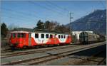 Der MO/TMR ABDe 537 507-6 erbrachte am Ende seiner Lebendauer neben Reservedienst auch Leistungen Güterverkehr.
