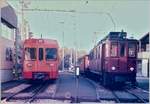 Generationenwechsel beim NStCM - Rollmaterial: Nach langen Diskussionen um den Fortbestand der Strecke, konnte endlich im Sommer 1985 die Abl�sung der siebzigj�hrigen Triebwagen in die Wege geleitet