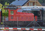 150 Jahre Emmentalbahn.

Tem III 343 auf dem Gelände des Vereins Extrazug nachdem das Jubiläum gefeiert ist. Langnau, Mai 2025.
