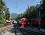  Le Chablais en f�te  bei der Blonay Chamby Bahn.
